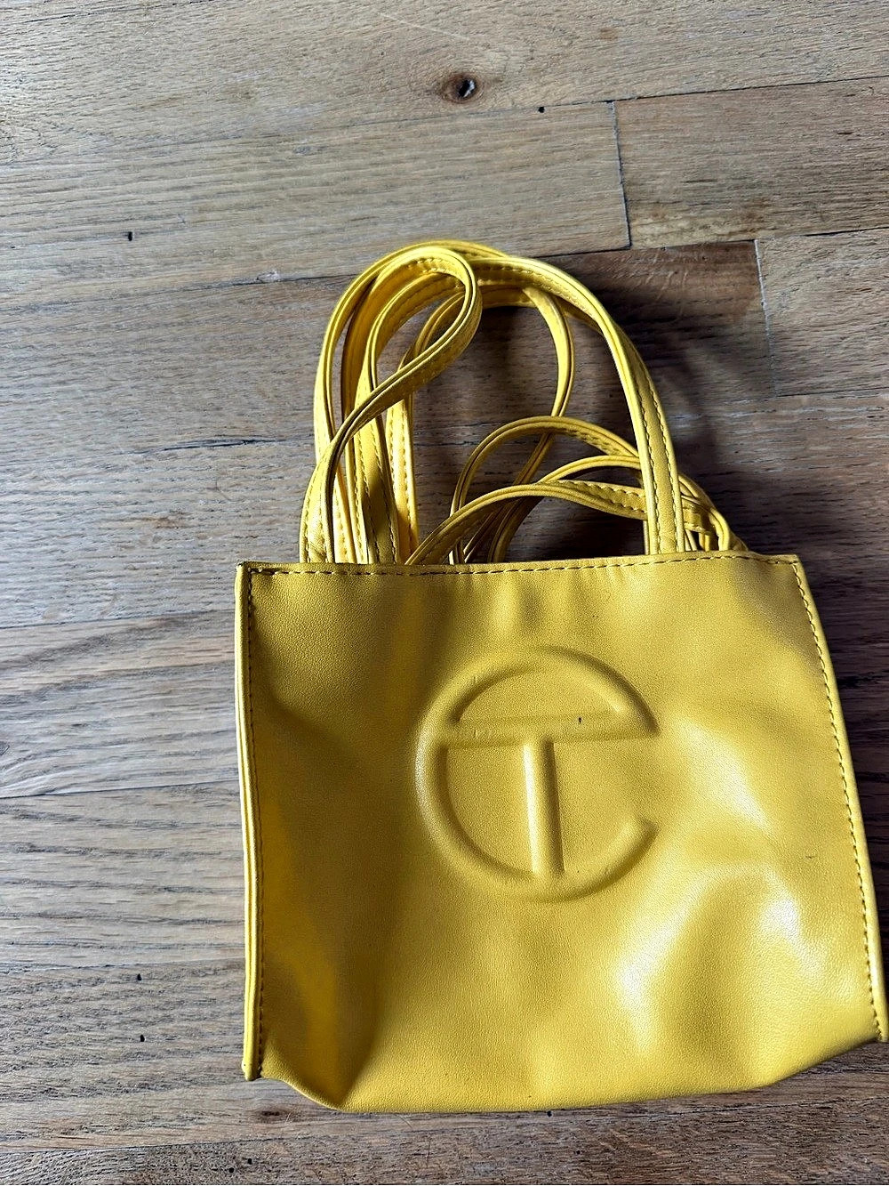 Telfar Small Shopping Bag Yellow